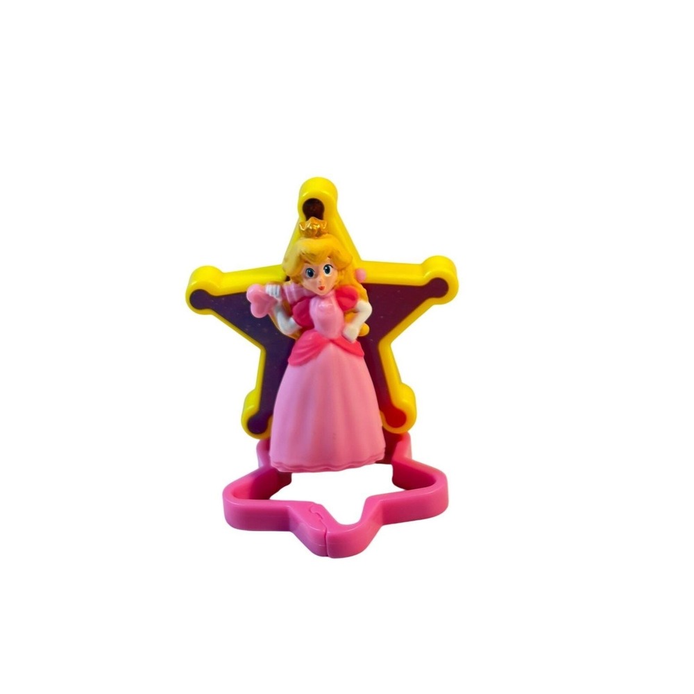 McDonalds Super Mario Galaxy Happy Meal Toys #4 Princess Peach [Figure only]
